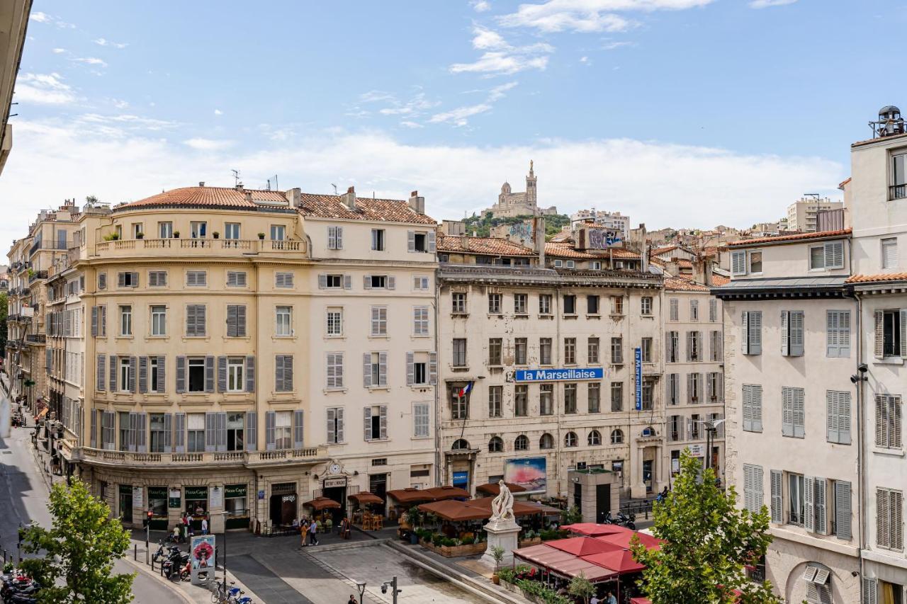T2 Chic, Vue Vieux-Port Et Notre Dame, Atypique, Calme, Clim, 48M2, Acces Autonome Avec Code Apartment Marseille Exterior photo